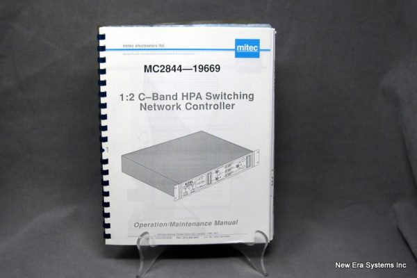 mitec mc2844 19669 hpa switching network controller