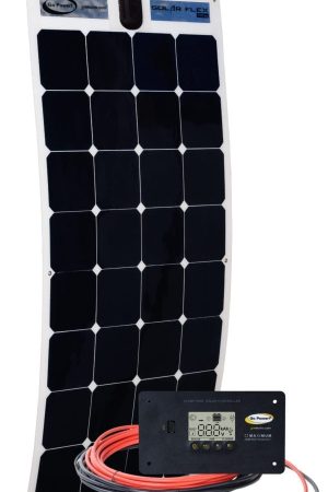 100 WATT FLEXIBLE SOLAR KIT