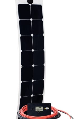 50 WATT FLEXIBLE SOLAR KIT