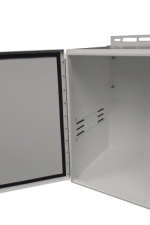 Alumnum NEMA 3R Battery Enclosure 20.8 x 16.2 x 15.4