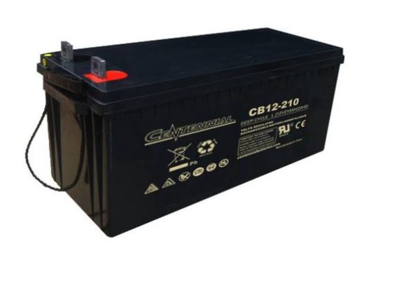 centennial cb12 210 12v 210ah sealed lead acid agm battery