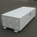 dpw alum chest style battery box enclosure for 8 x 4d or 8d batteries