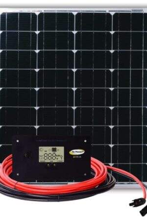 GP-ECO-80: 80 WATT / 4.6 AMP SOLAR KIT W. 10A DIGITAL CONTROLLER