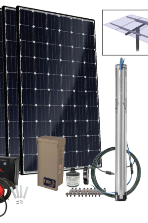 Grundfos SQFlex Pre-designed Solar Water Pumping Kit using 16 sqf-10 pump 15 to