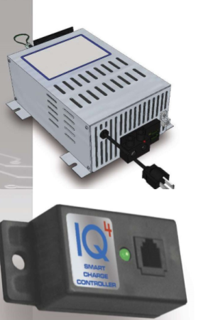 Iota DLS-15/IQ4, 12 Volt 15 Amp Regulated Battery Charger/Supply with Charge Con
