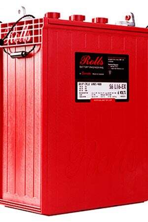 Rolls Surrette S6 L16-EX 371AH Flooded Lead Acid Battery