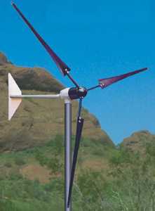 southwest windpower 1000 watt whisper 200 wind generator 120 volt w charge cont