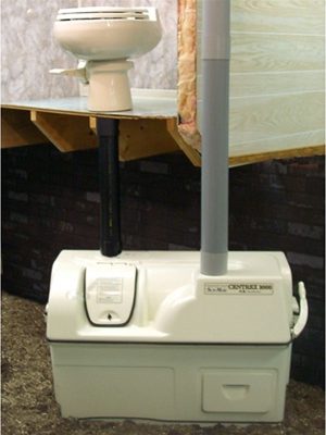 Sun-Mar Centrex 2000 NE High Capacity Composting Toilet Non Electric