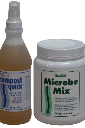 Sun-Mar Microbe Mix and Compost Quick(Case of 6 each)