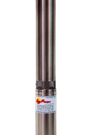 SunPumps Submersible Solar Pump SCS 10-340-120 BL for 10GPM, 340FT Head, 120 Vol