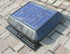sunrise 1650 flat base w tilting 36w panel and thermostat 36watt flat base fan